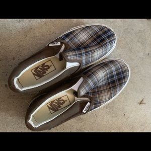 Vans Plaid Slip On